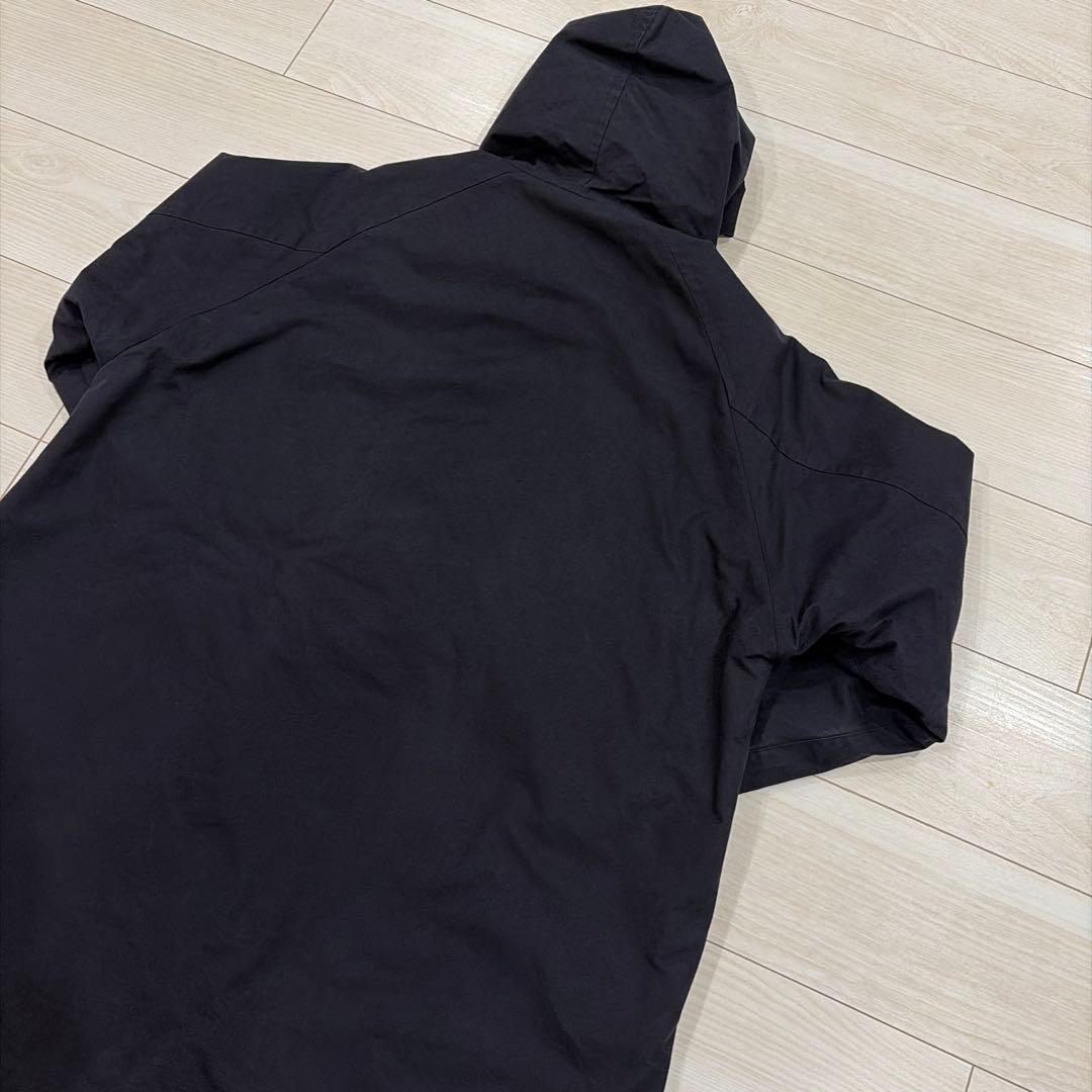 COMOLI 22AW ベンタイルコットンフーデッドコート