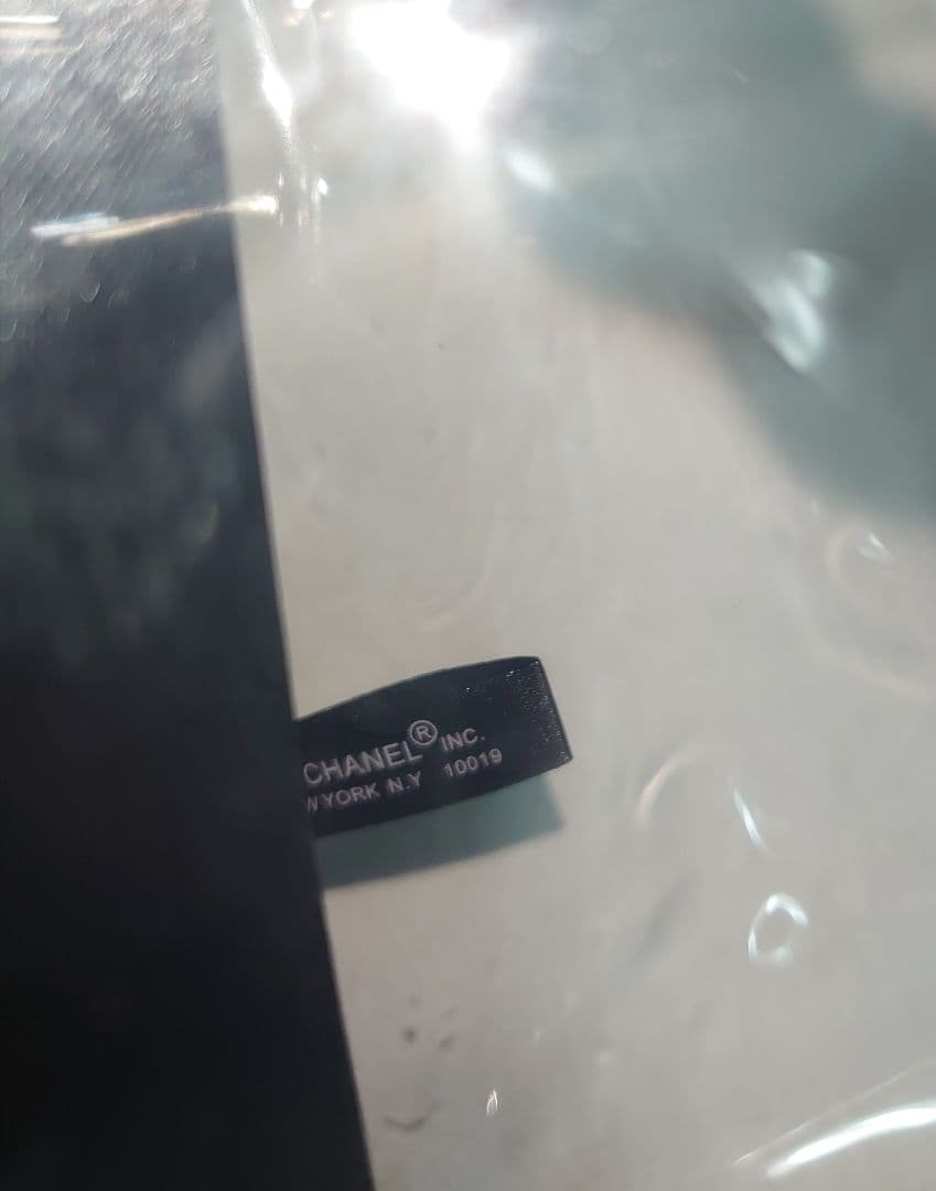 CHANEL BEAUTE 透明　シャネル　ノベルティ　ミニトートバッグ