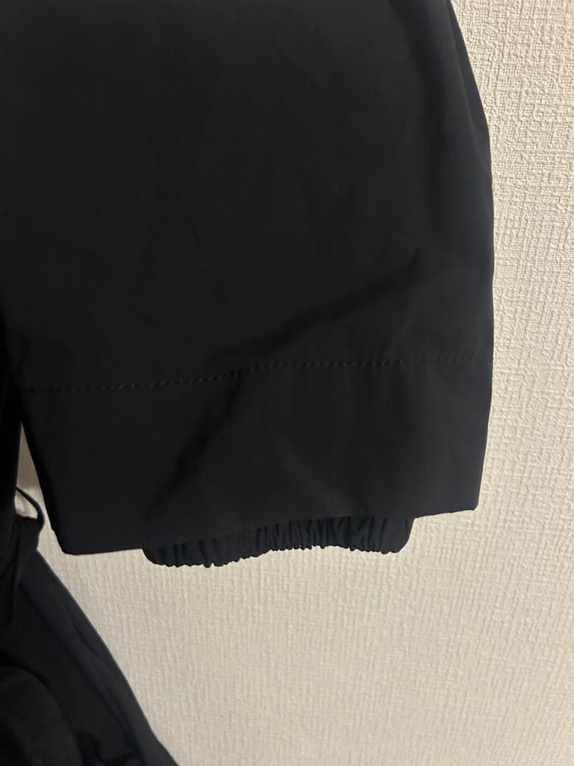 Maxmara ブラックレインコート トレンチコート