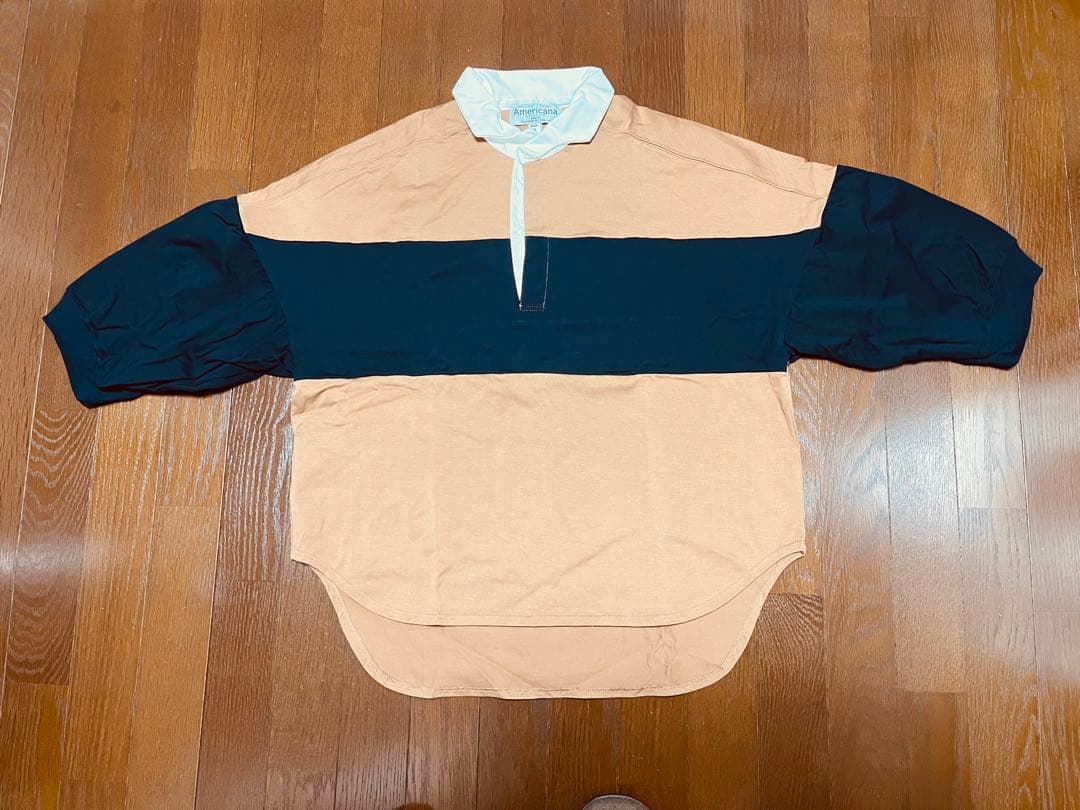 ◆新品未使用◆Deuxieme Classe×AMERICANA ラガーシャツ
