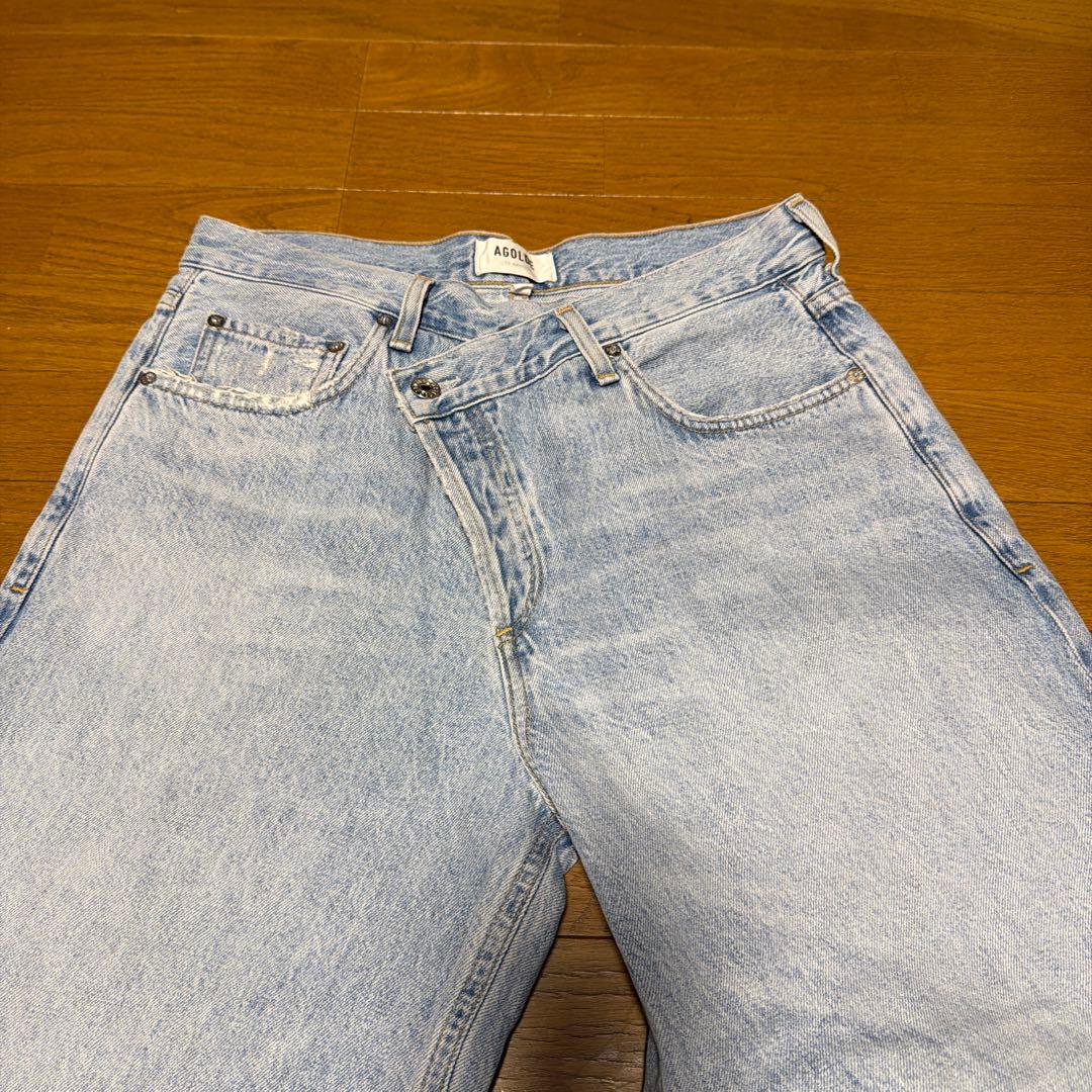 【AGOLDE/エーゴールドイー】CRISS CROSS DENIM 28