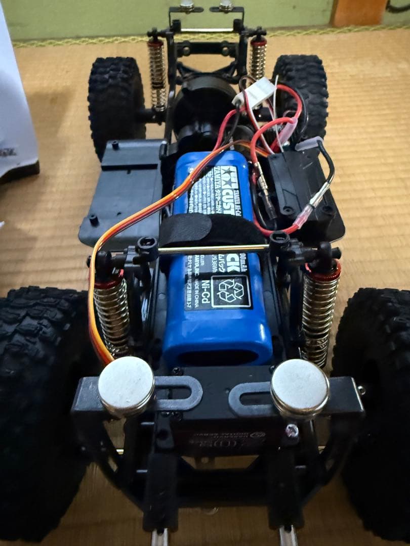 未走行　アキシャルSCX10Ⅱ ハードボディ付きクローン　メカセット　クローラー