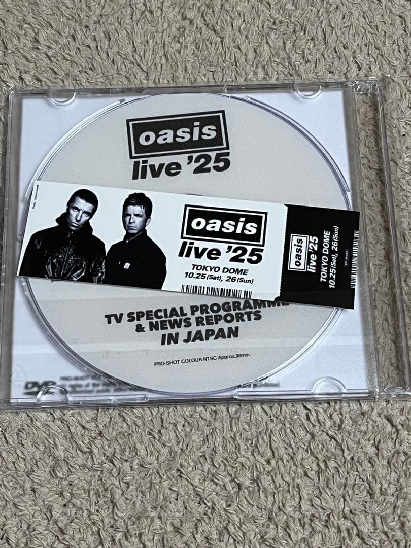 洋楽 oasis live'25 DEFINITIVE TOKYO DOME 2025