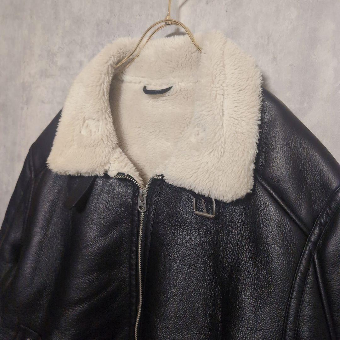 ZARA ザラ【XL】フライトジャケット　ムートンジャケット