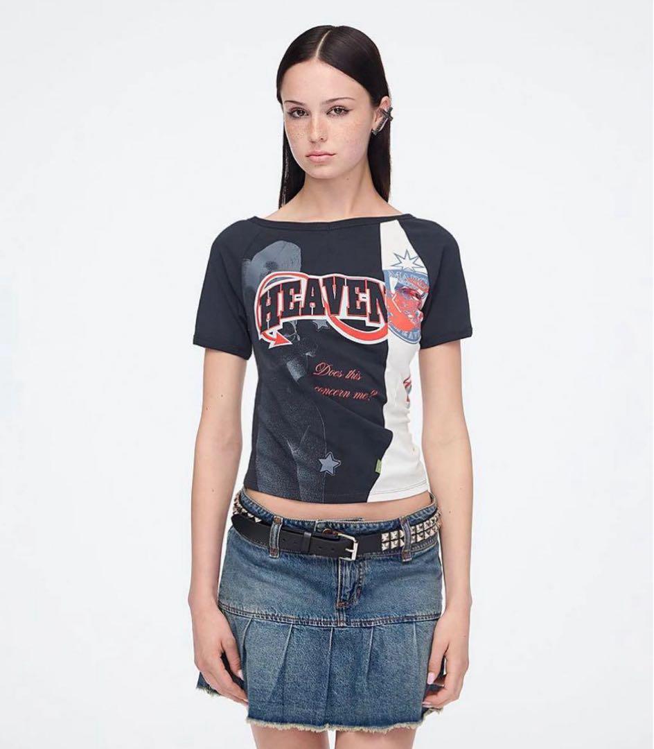 heaven by marcjacobsヘブン ツイステッド ベビーTee