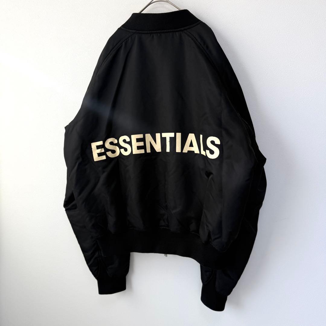 【入手困難XL✨】FOG ESSENTIALS ボンバージャケット MA-1 黒