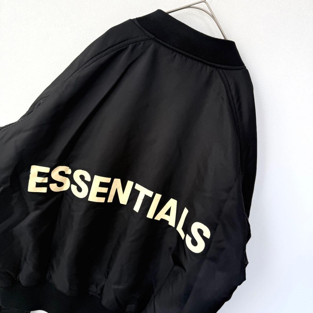 【入手困難XL✨】FOG ESSENTIALS ボンバージャケット MA-1 黒