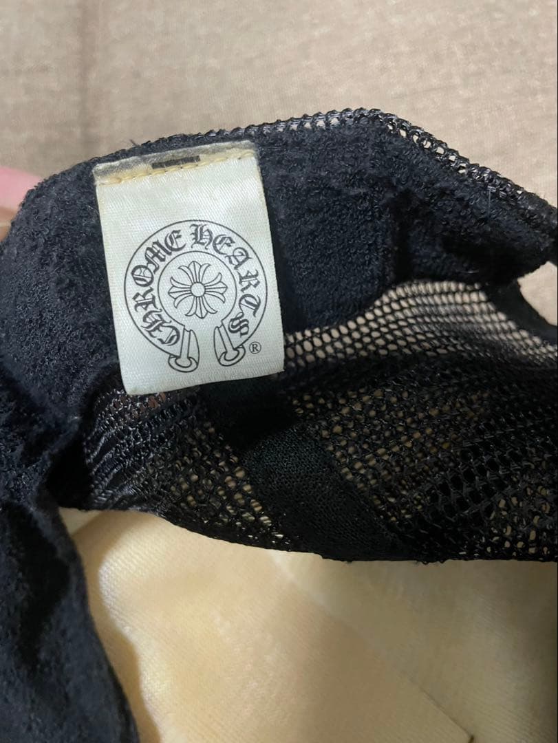 CHROME HEARTS キャップ ブラック/ホワイト