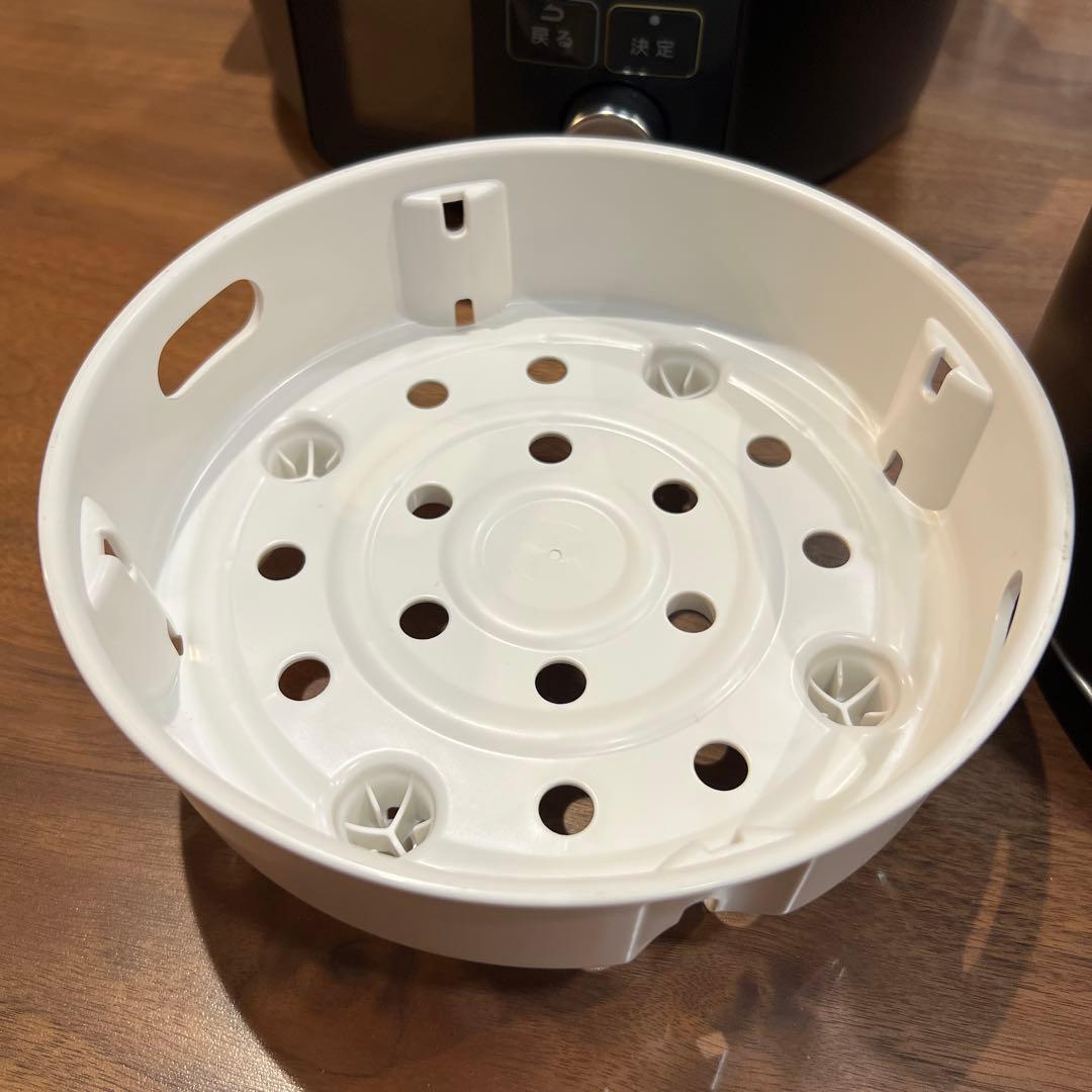 【美品】アイリスオーヤマ 電気圧力鍋 4.0L レシピブック付（上位機種）