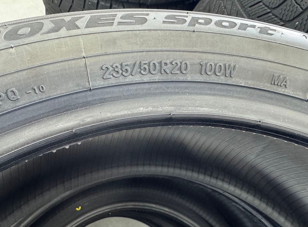 4本セット PROXES Sport 235/50R20 100W
