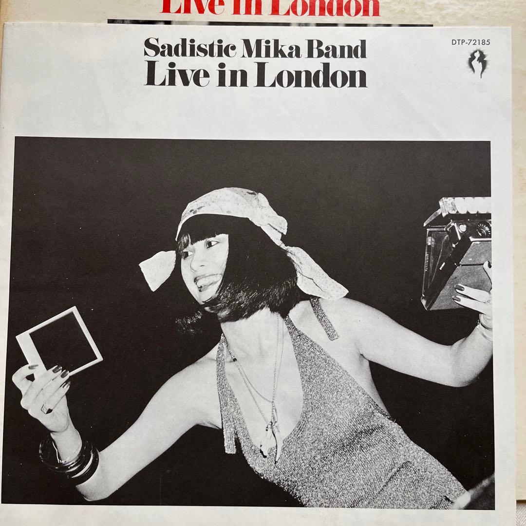 Sadistic Mika Band Live in London レコード‼️