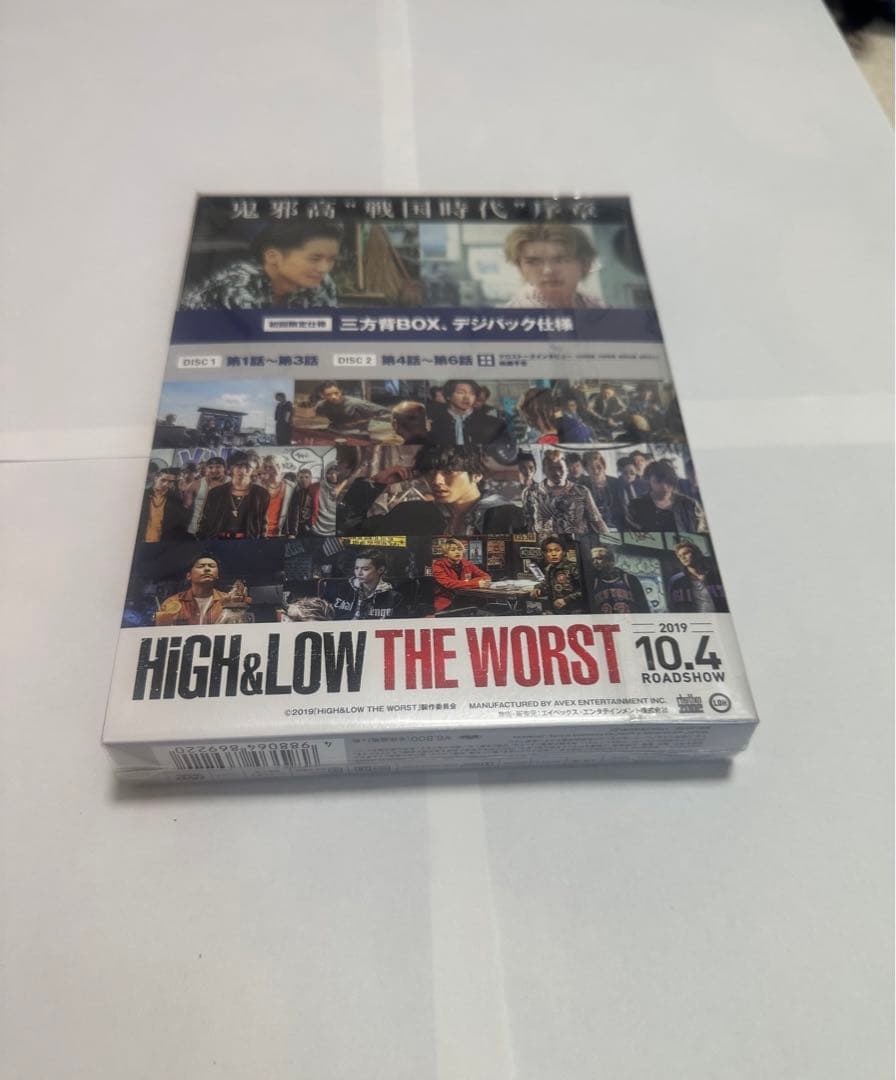 「HIGH&LOW THE WORST episode0」 初回盤DVD