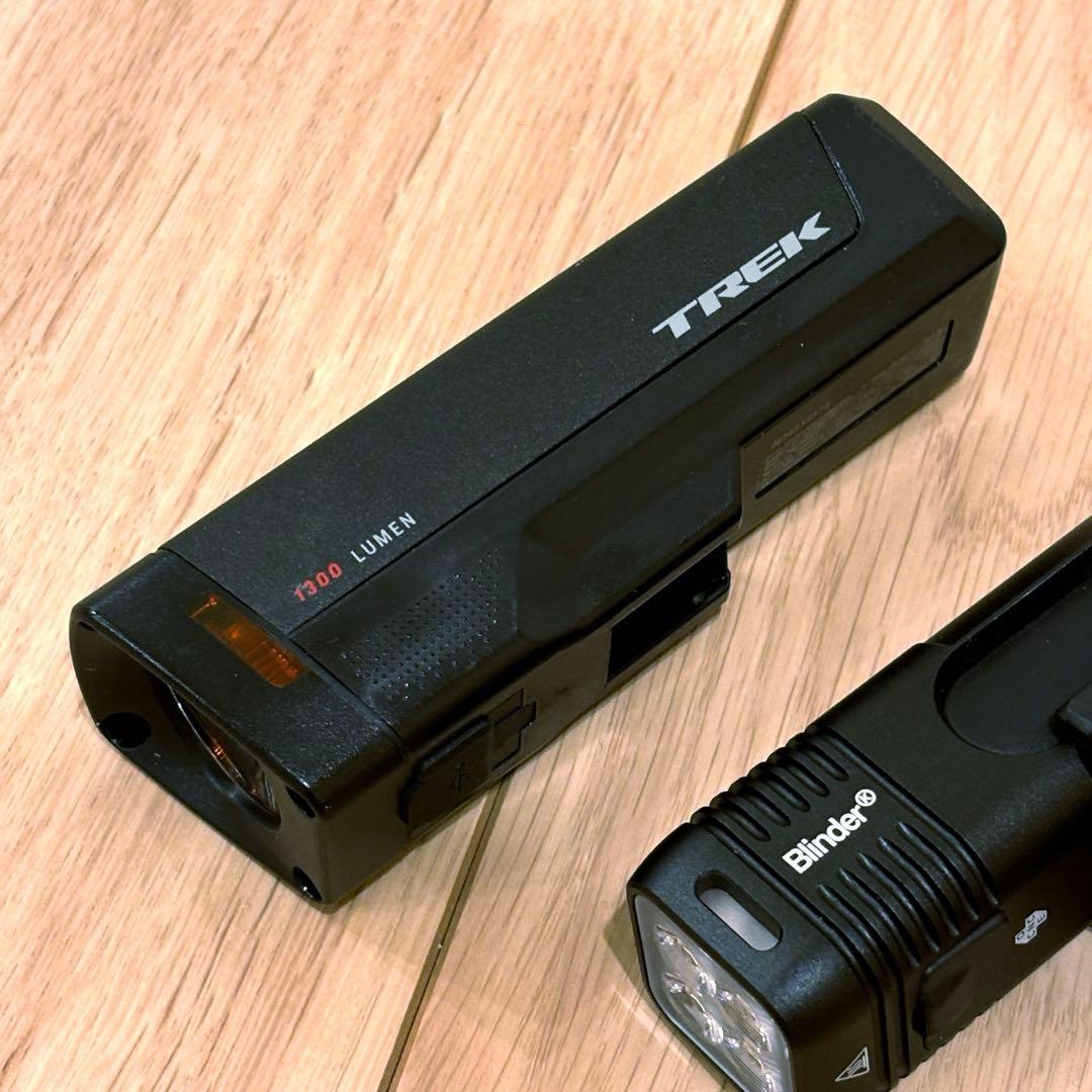【美品】Trek Ion Pro RTバイクライト/KNOG BLINDER