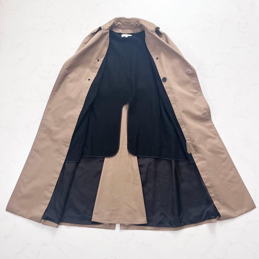美品　HYKE トレンチコート　レギュラーフィット　着丈111cm サイズ1