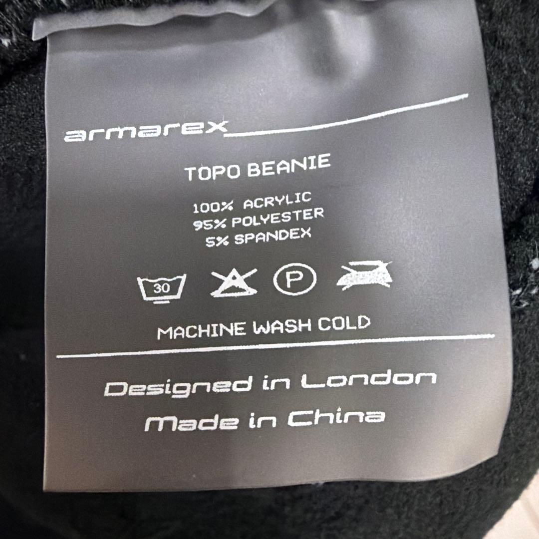 armarex ビーニー Topo Beanie Onyx
