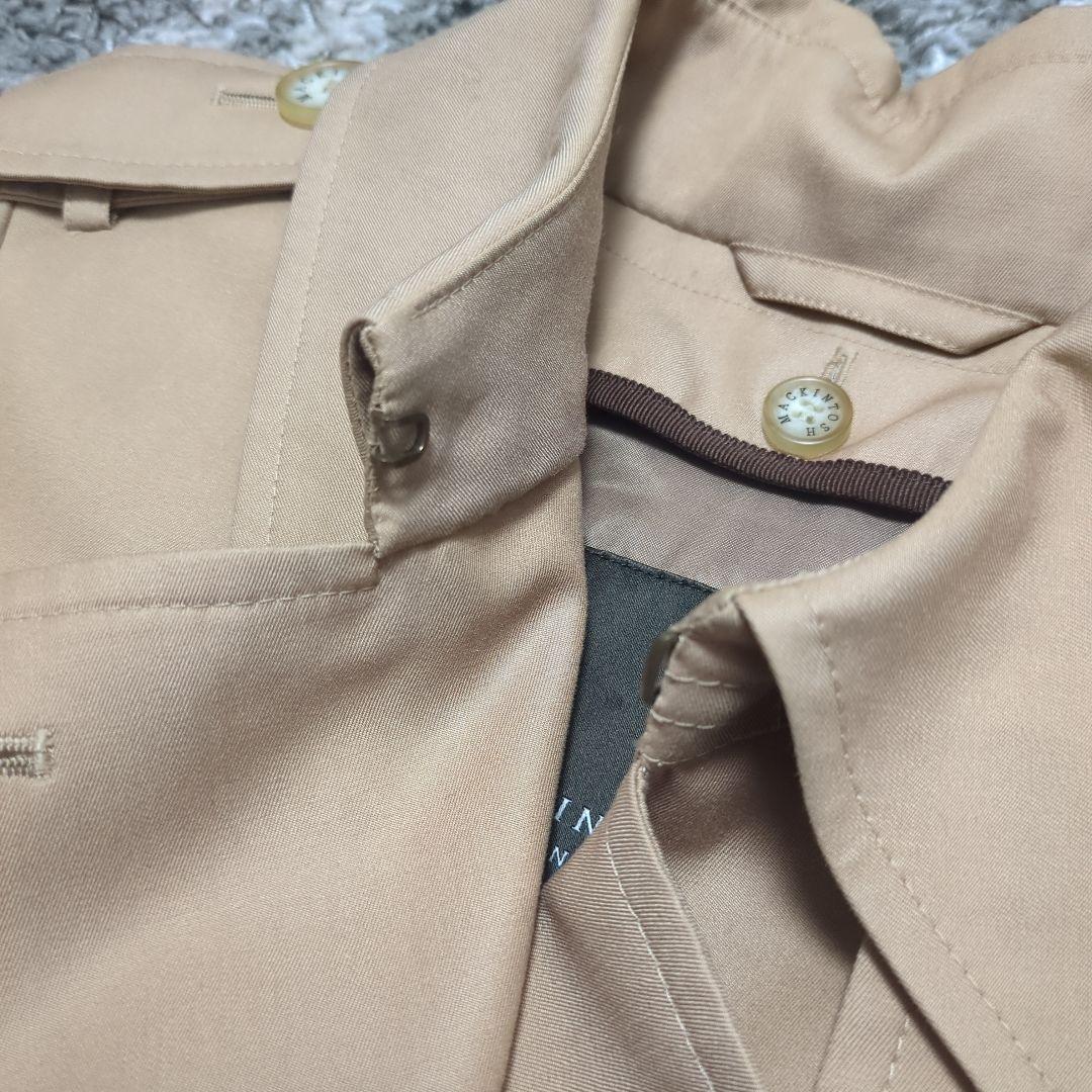 Methi【美品】マッキントッシュ ベージュ トレンチコート 38
