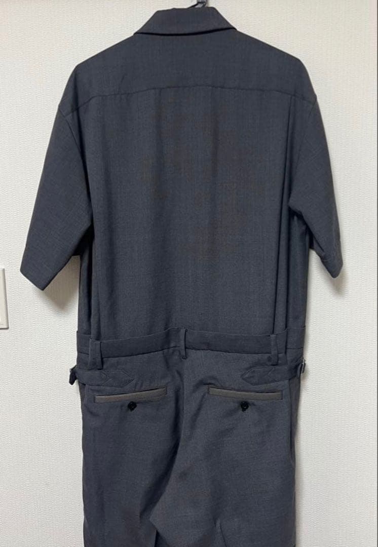 sacaiサカイ ジャンプスーツ Suiting Jumpsuits グレー