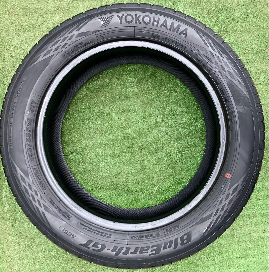 205/55 R16 YOKOHAMA BluEarth-GT AE51、