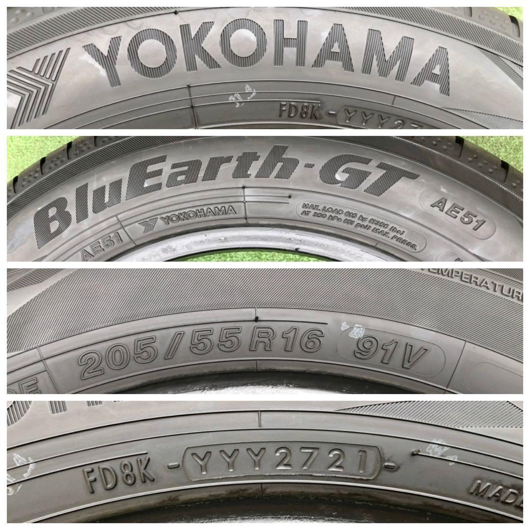 205/55 R16 YOKOHAMA BluEarth-GT AE51、