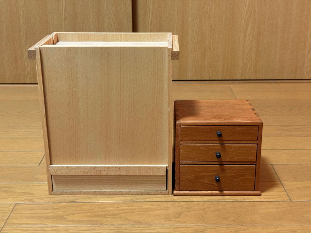 中川政七商店　化粧箱 木製引き出し　セット
