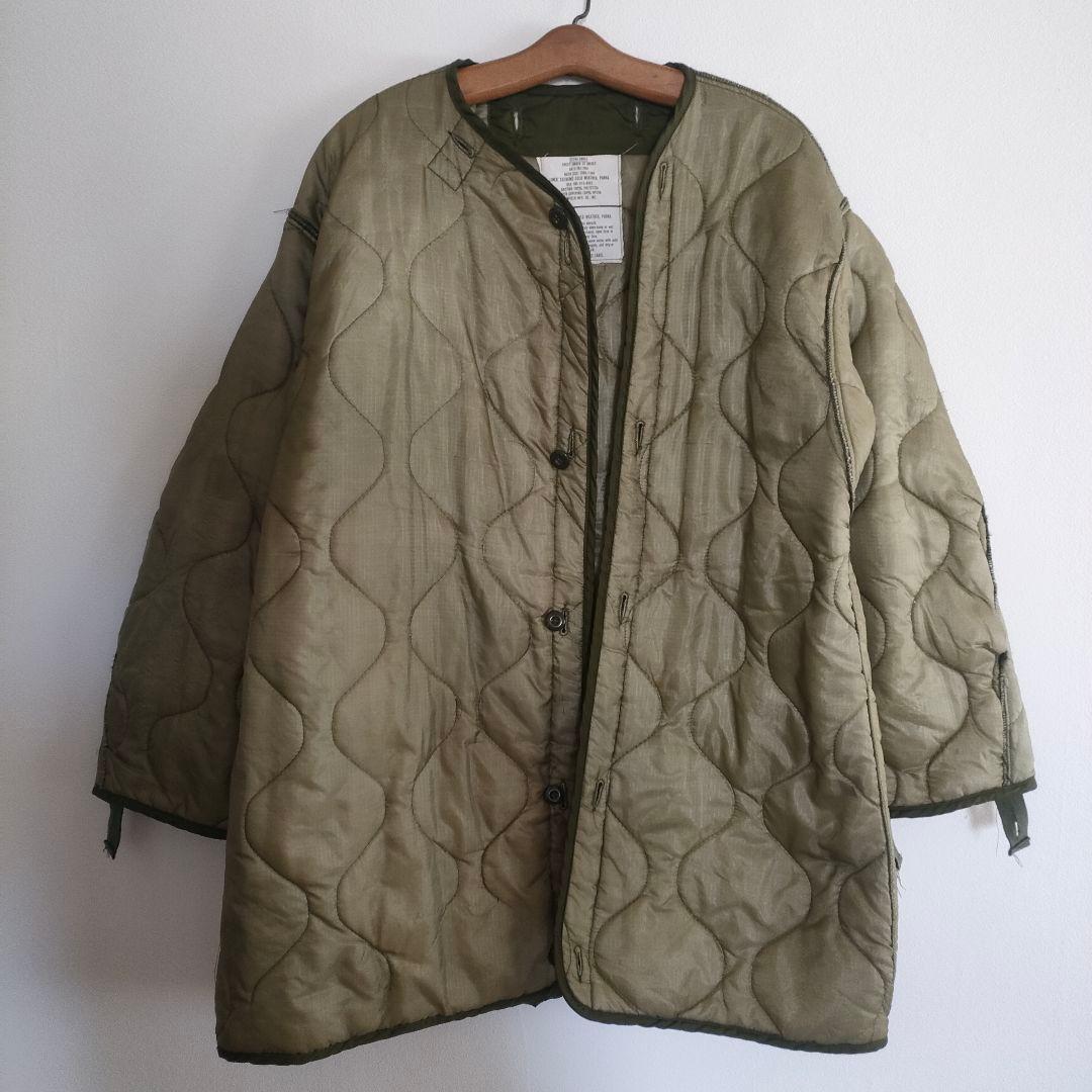 ジャケット・アウター Rare! XS 1970s M-65 fishtail parka liner