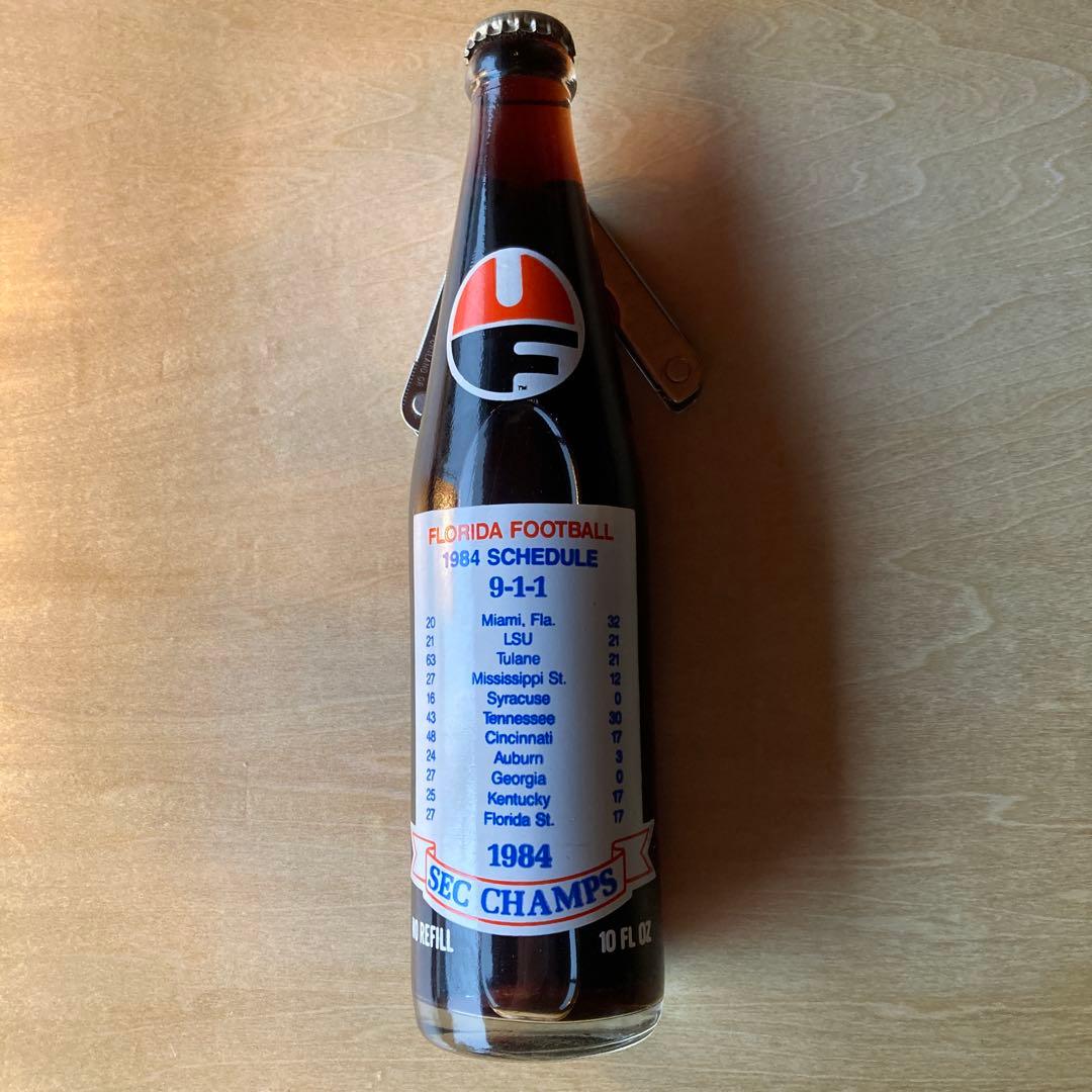 アンティーク雑貨 Coca-Cola Florida Univ. Bottle 1984