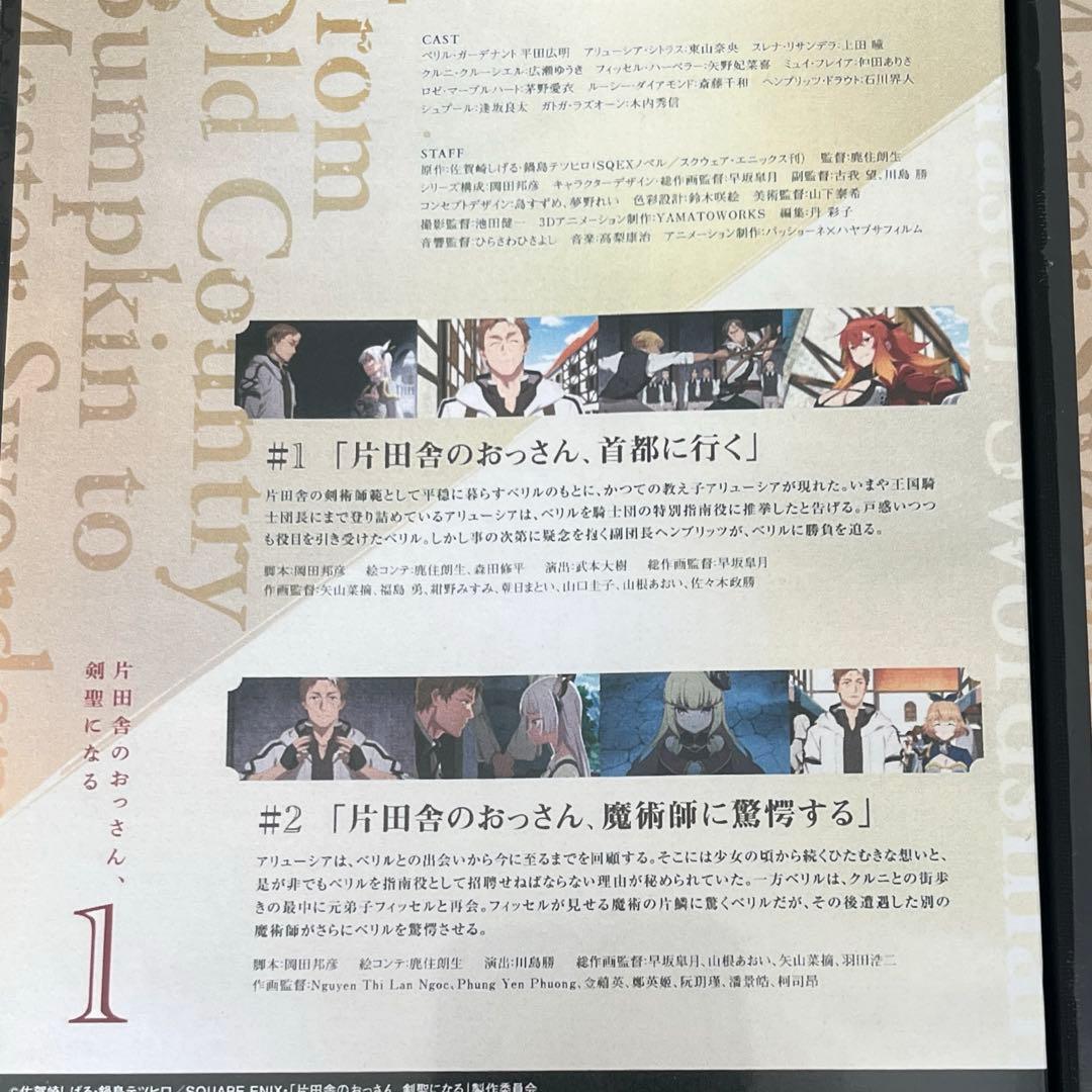 片田舎のおっさん、剣聖になる DVD 全6巻 全巻セット 新品ケース付き アニメ