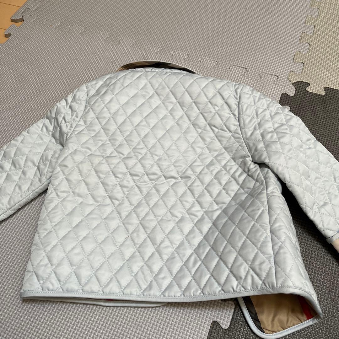 Burberry キッズ コート ライトグレー18m86