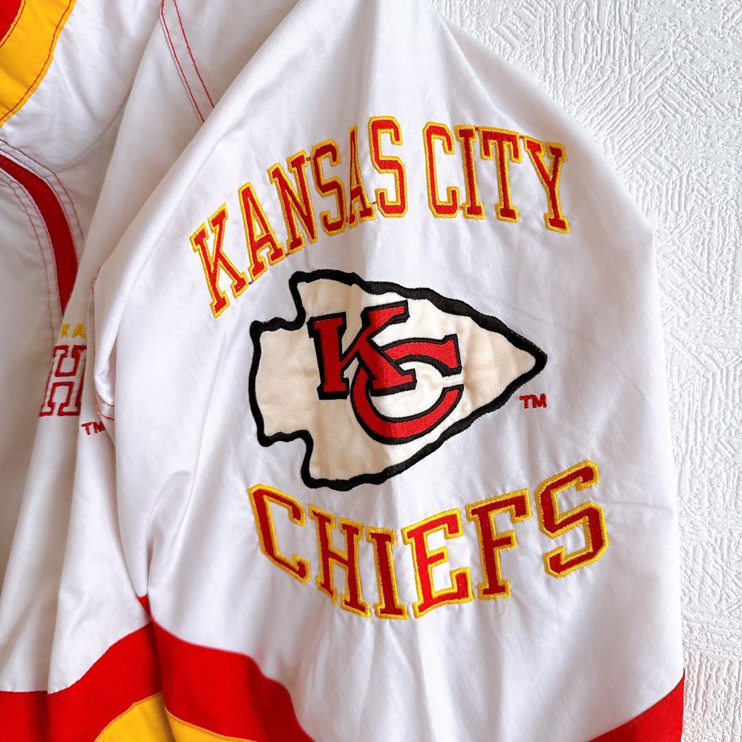 【希少】 スターター NFL CHIEFS ジャケット XXL 古着 y2k
