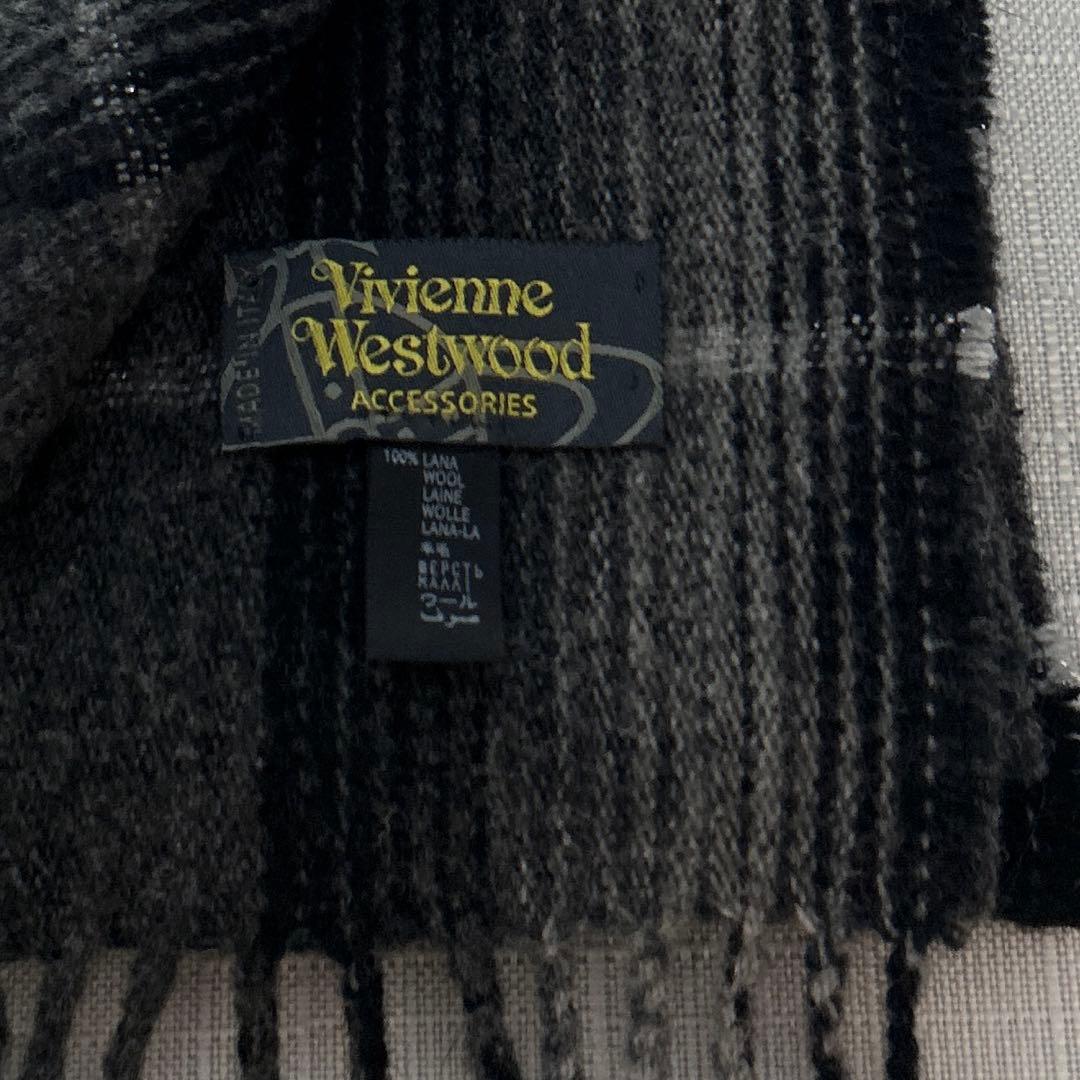 VivienneWestwood チェックマフラー ヴィヴィアンウエストウッド