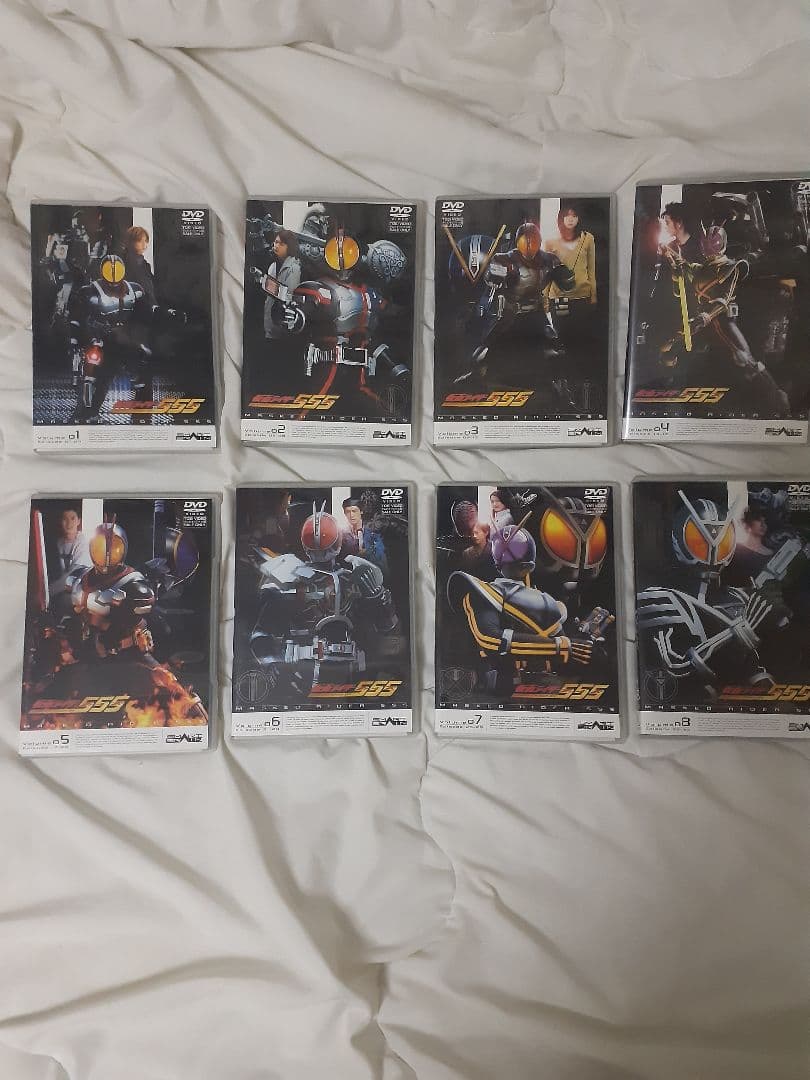 仮面ライダー555 DVD全13巻+パラダイス・ロスト DC版