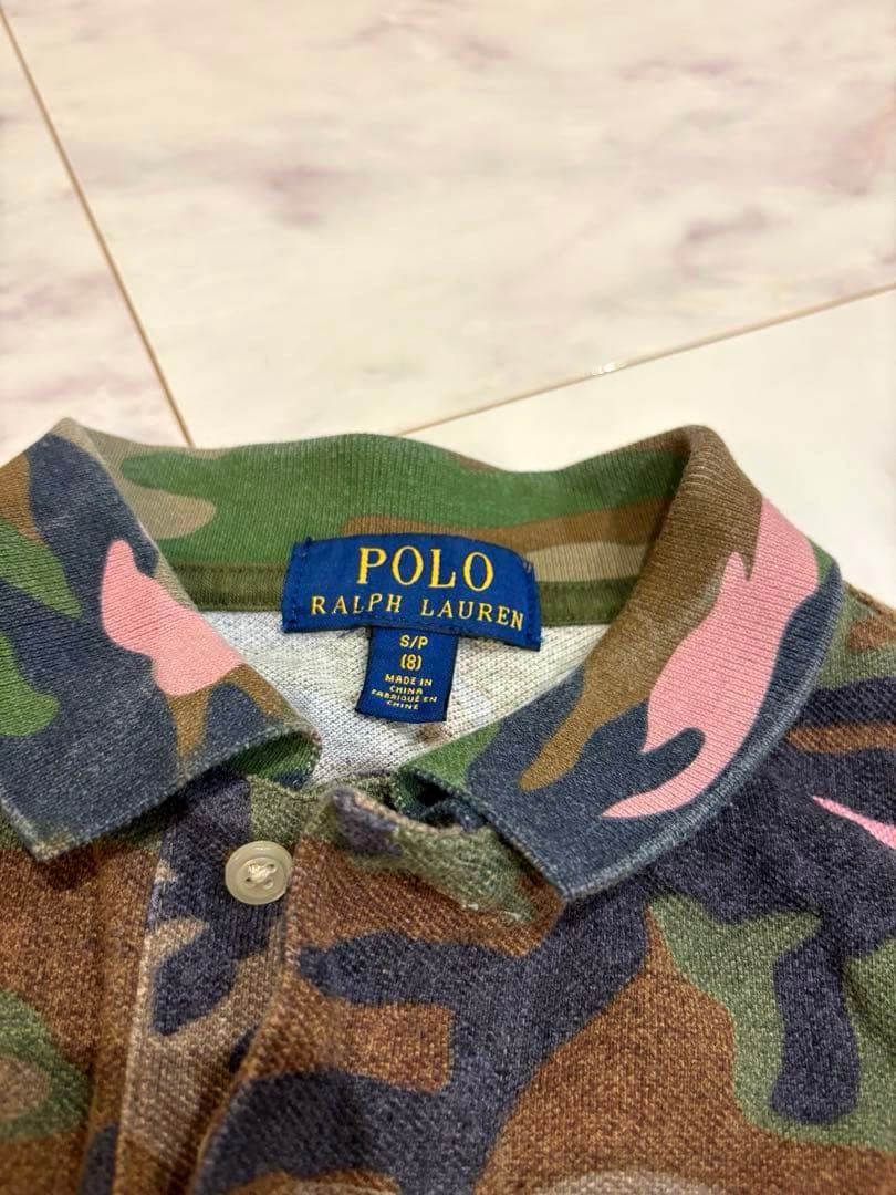 美品‼︎ Ralph Lauren ラルフローレン 迷彩 ポロシャツ