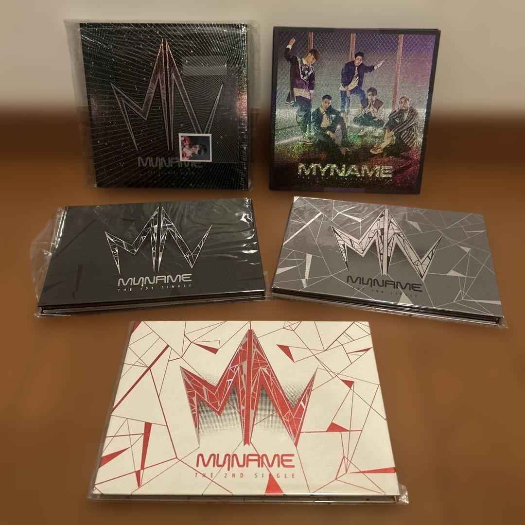 【匿名発送】MYNAME 韓流 CD DVD うちわ ペンライト35点セット