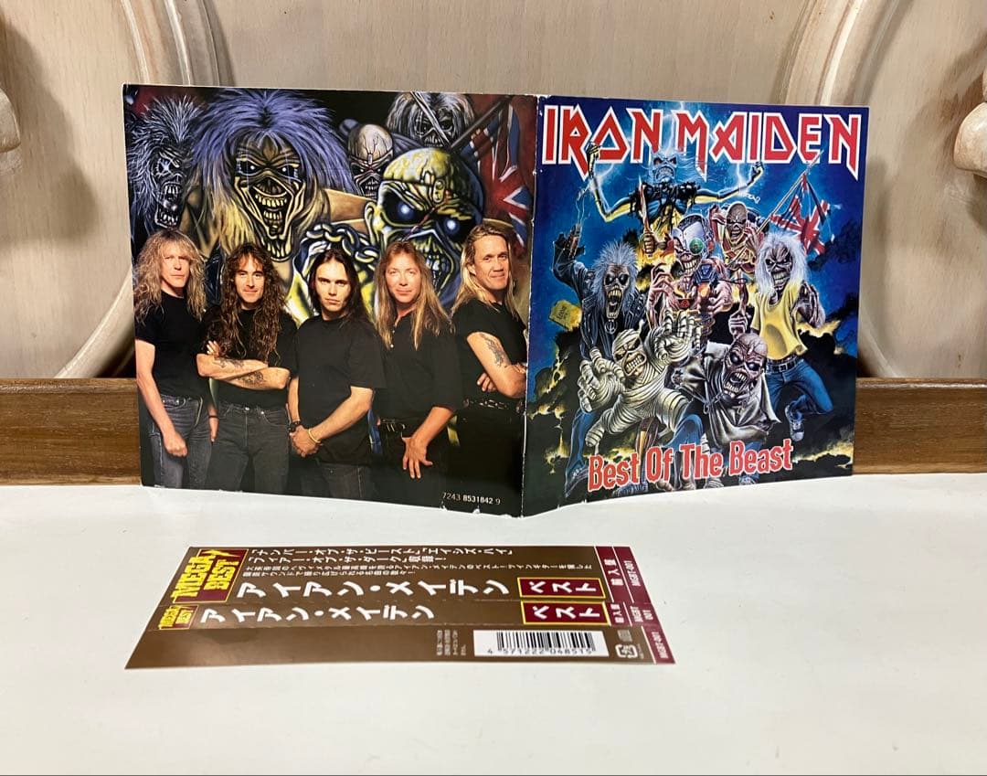 CD Best of the Beast／Iron Maiden 輸入盤　帯付き