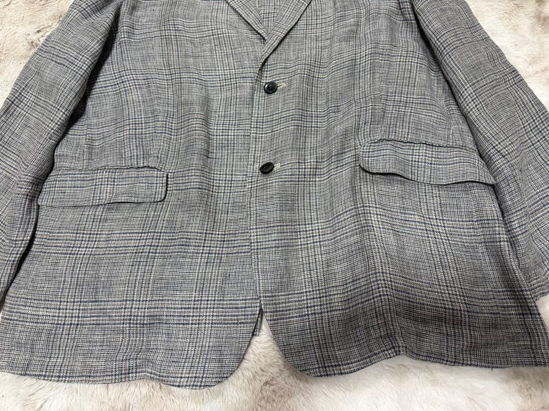 JOURNAL STANDARD LUXE リネンチェックジャケット