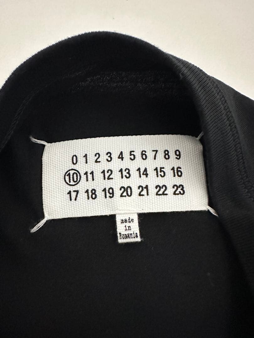 Maison Margielaディストーテッド ロゴ Tシャツ 52サイズ