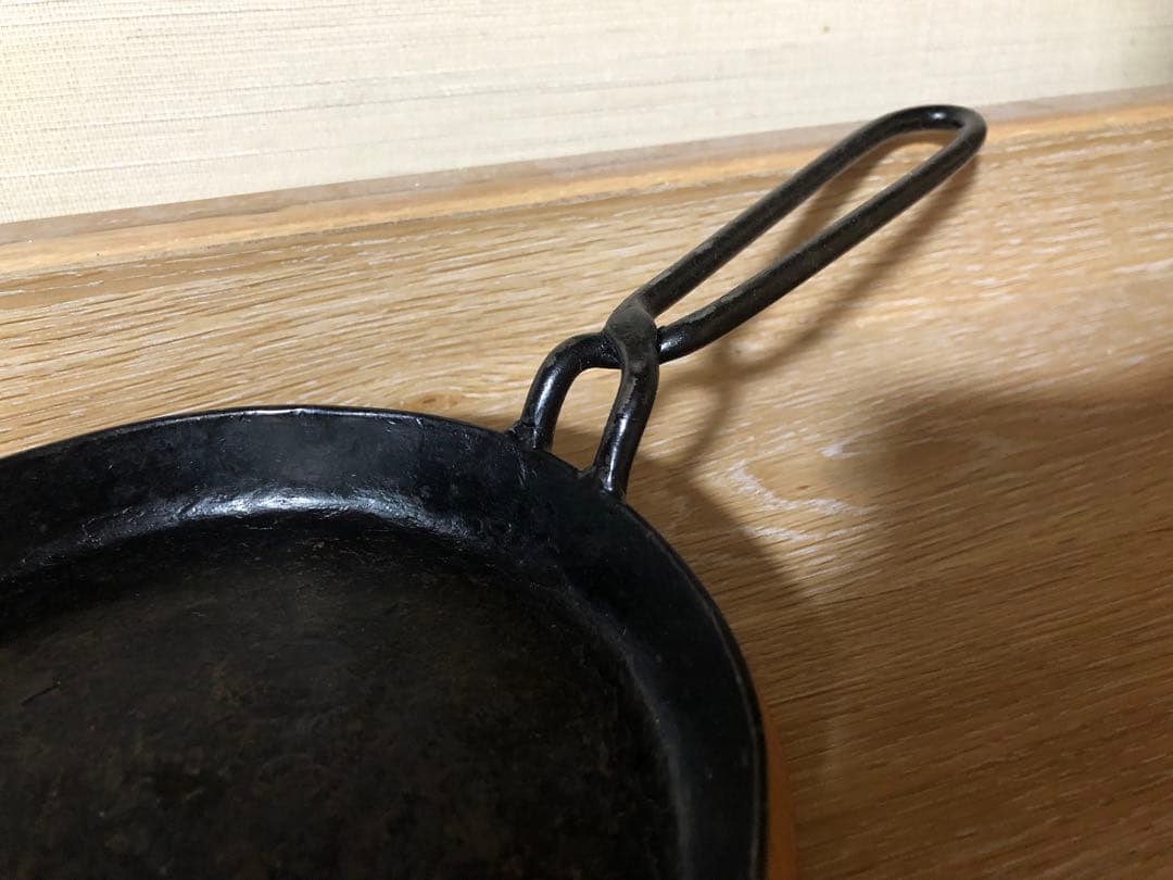 手打ち鉄フライパン 大中小3点セット キャンプ