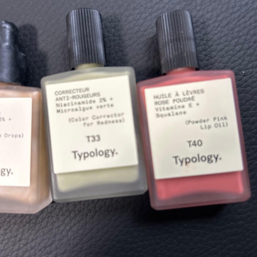 Typology T10 ティントセラム T31 グロウドロップス その他セット