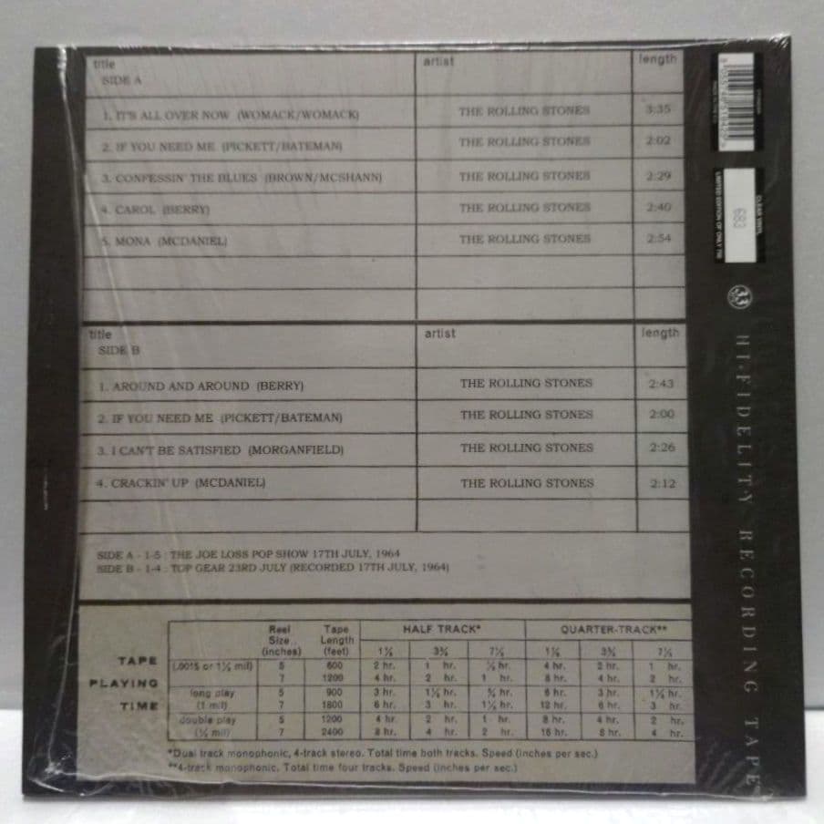 洋楽 THE ROLLING STONES / Sessions Vol.4(10\")