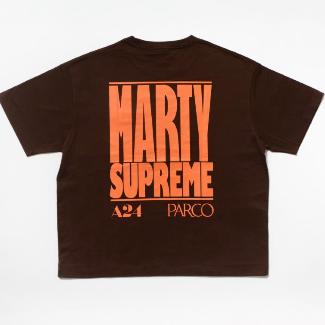 マーティシュプリーム　MARTY SUPREME PARCO Tシャツ A24