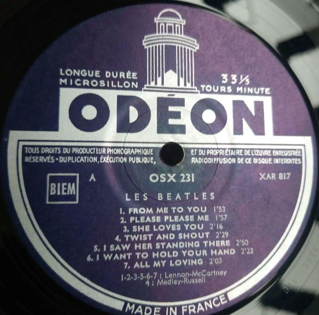 極希少フランス初回MONOThe BeatlesLes Beatles