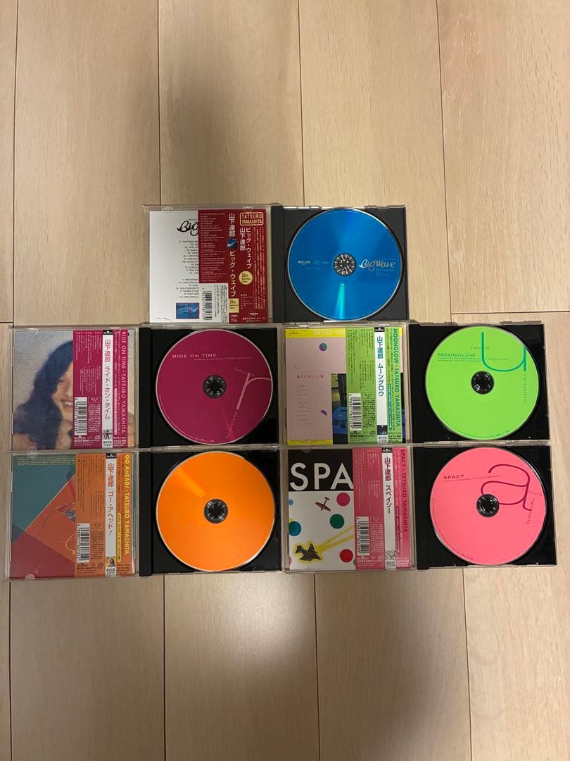 山下達郎 CDアルバム 5枚セット リマスター版