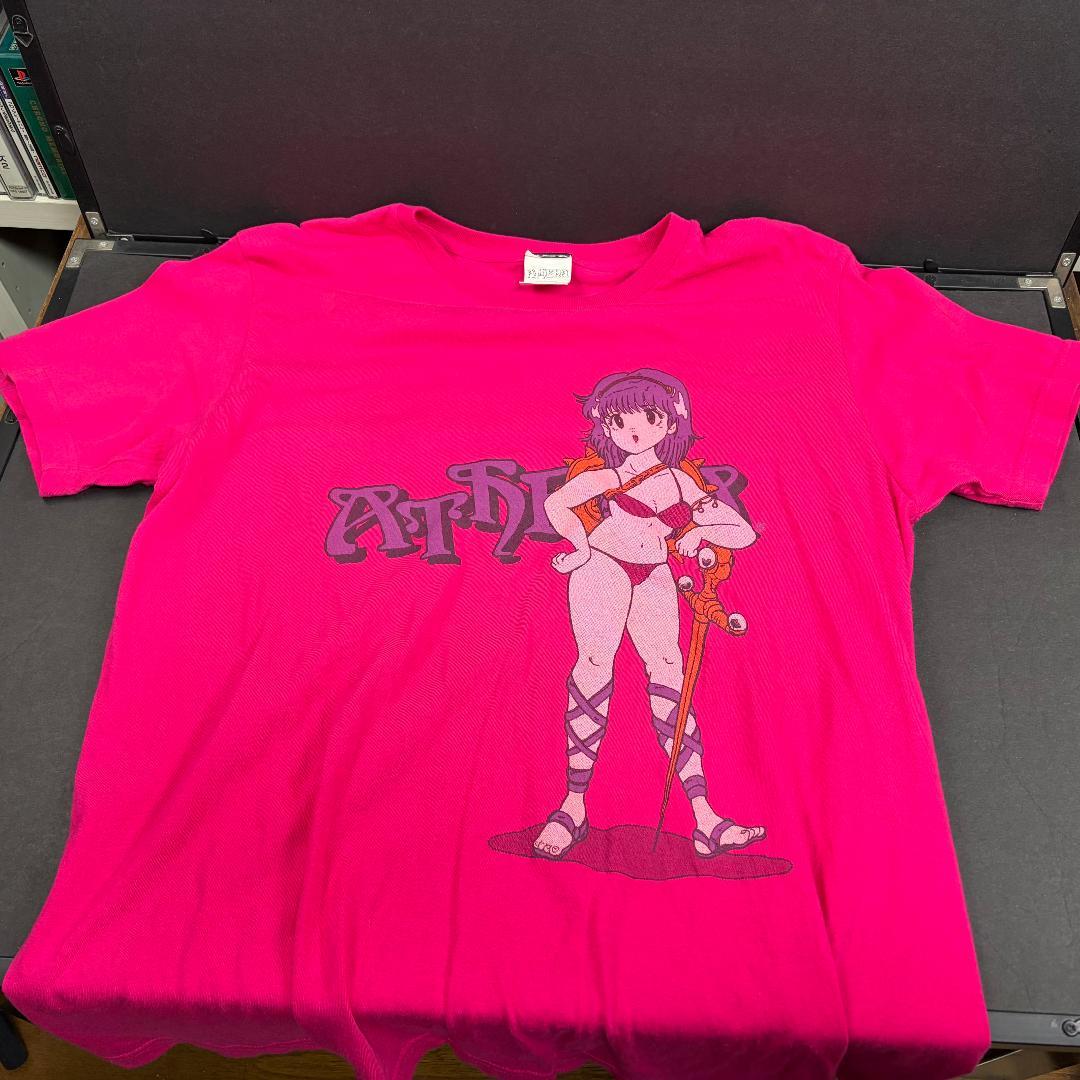 中古 ほぼ未使用 アテナ ATHENA Tシャツ ファミコン 公式正規品