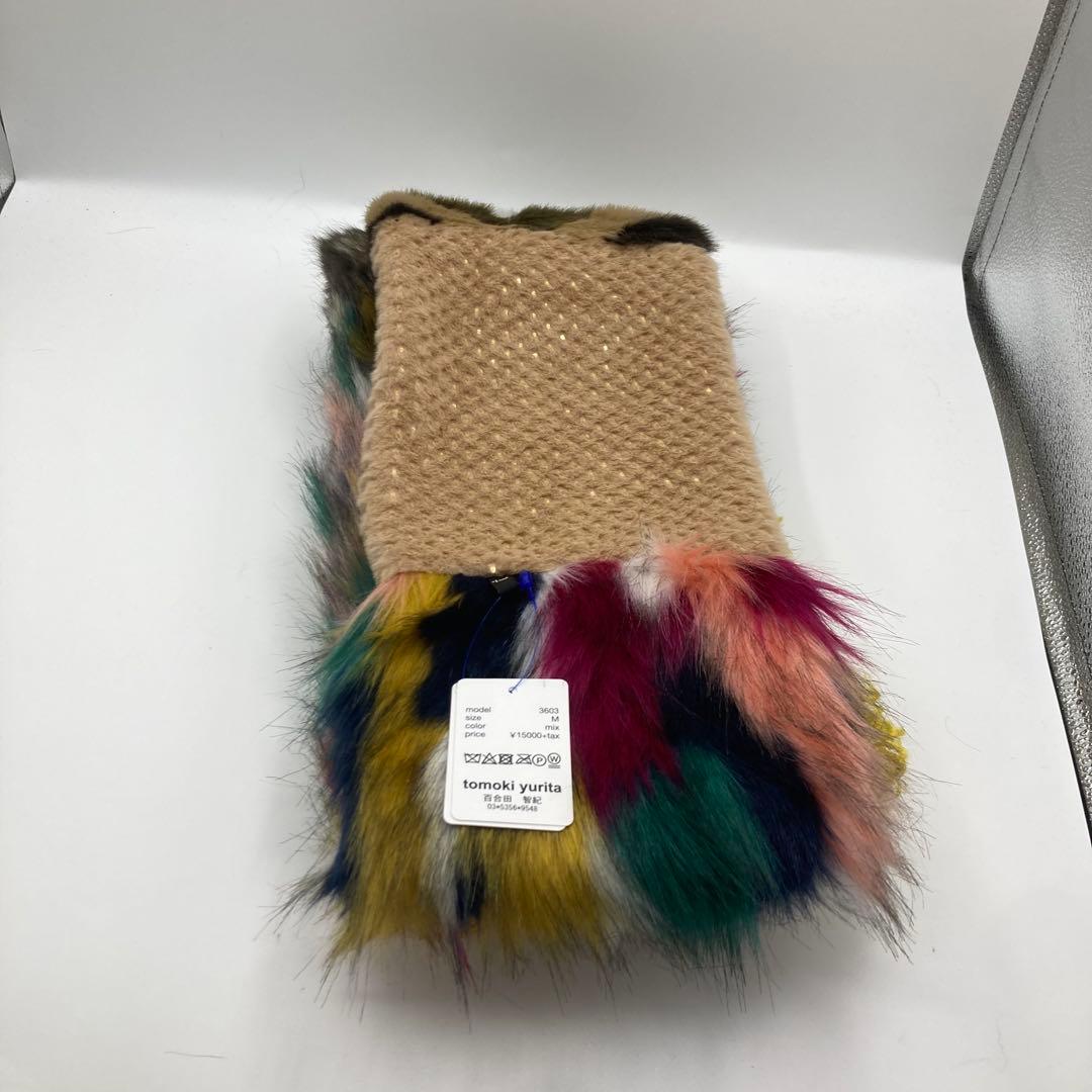tomoki yurita 異素材ミックス スヌード 新品未使用タグ付き