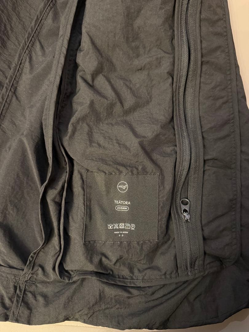 TEATORA Wallet JKT P 2 ブラック