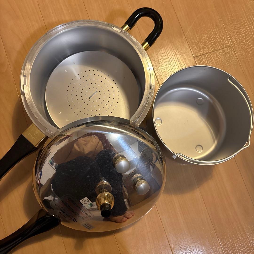 【専用】極美品 平和 ヘイワ アルミ 片手 圧力鍋 PC-45A