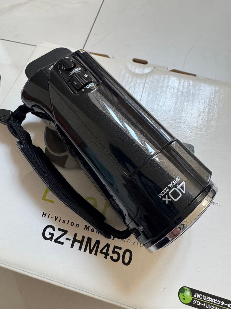 【春の行事に✨】使いやすいJVC Everio ビデオカメラ GZ-HM450