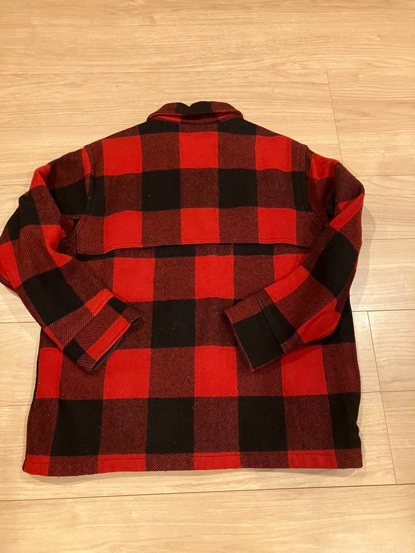 us購入　ウールリッチ　マッキーノ　アメリカ製　L WOOLRICH レッド