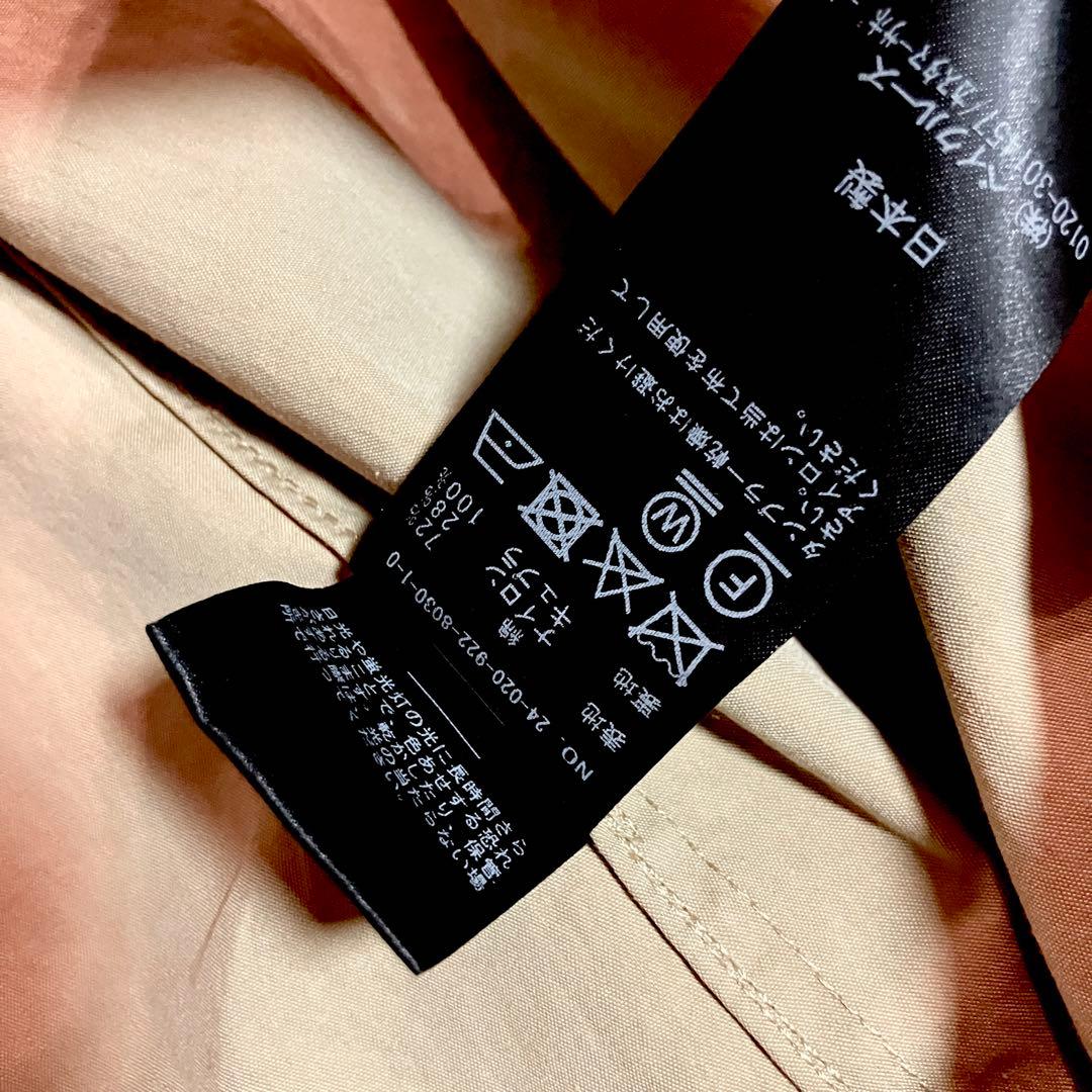 【美品】2024 Plage SOUTIEN COLLAR コート　トレンチ38