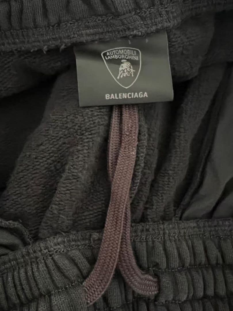 BALENCIAGA 　バレンシアガ　ブラック スウェットパンツ　新品同様